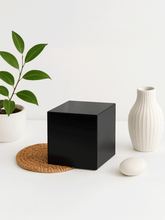 Black Acrylic Box 5 - Sided Box - Laser Art MTL